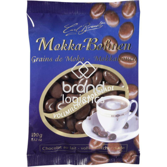 Carl Brandt Mokka-Bohnen Vollmilch-Schokolade 100 g