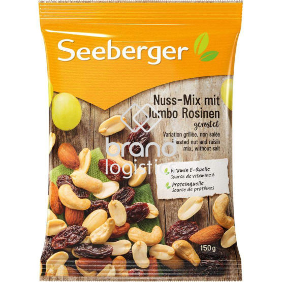 Seeberger Nuss-Mix mit Jumbo Rosinen 150 g