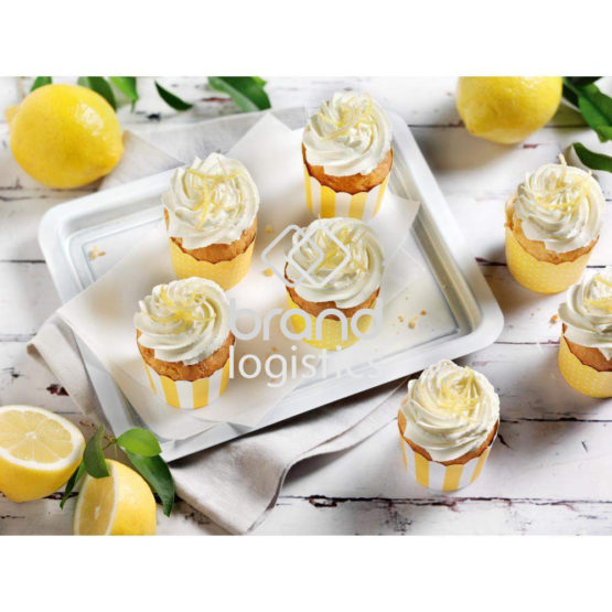 Zitronen-Buttermilch-Cupcakes