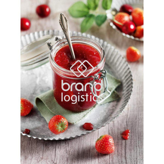 Erdbeer-Sauerkirsch-Fruchtaufstrich mit Amaretto