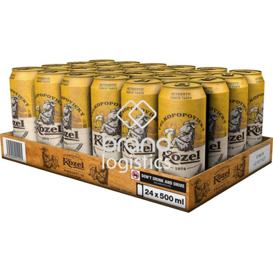 Kozel Premium Lager Dosentray 24×0,5 l