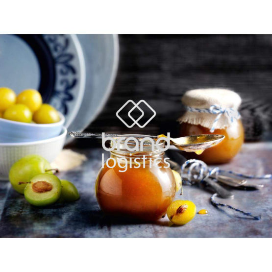 Mirabellen-Reineclauden-Konfitüre mit Gin