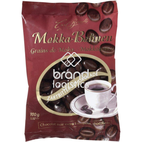 Carl Brandt Mokka-Bohnen Zartbitter-Schokolade 100 g