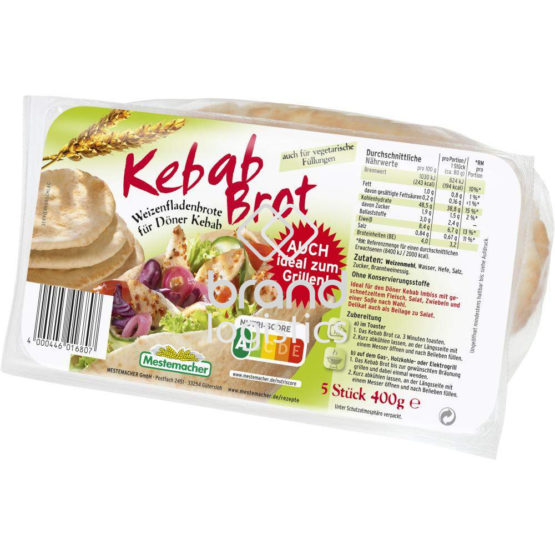 Mestemacher Kebab Brot 400 g