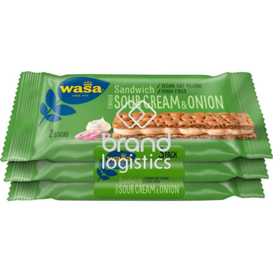 Wasa Sandwich Sour Cream & Onion 3×33 g
