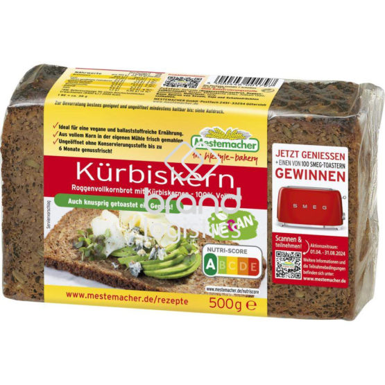 Mestemacher Kürbiskernbrot 500 g