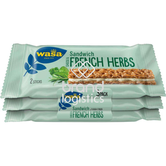 Wasa Sandwich Cheese & French Herbs 3×30 g