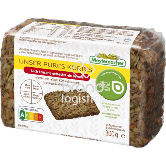 Mestemacher Unser Pures Kürbis 300 g