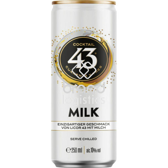 Cocktail 43 Milk 10% 0,25 l