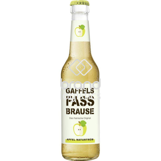 Gaffel Fassbrause Apfel naturtrüb Flasche 0,33 l