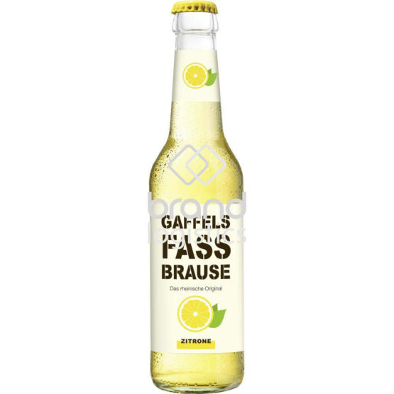 Gaffels Fassbrause Zitrone Flasche 0,33 l