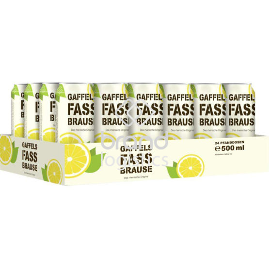 Gaffels Fassbrause Zitrone Tray 24×0,5 l