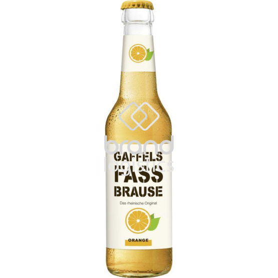 Gaffels Fassbrause Orange Flasche 0,33 l