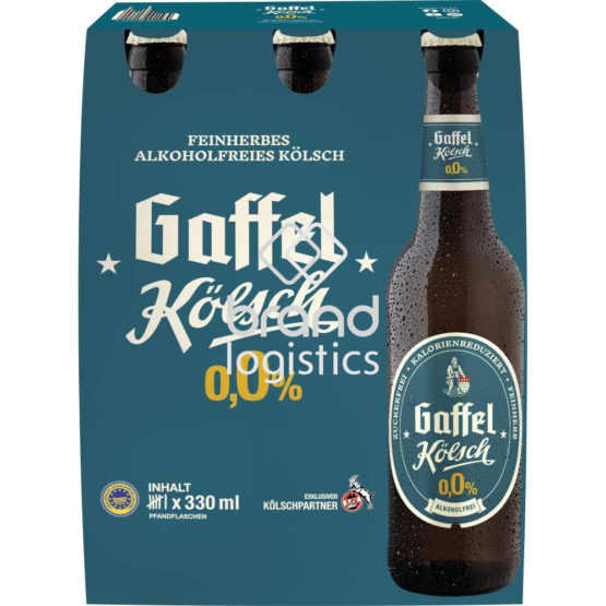 Gaffel Kölsch Frei 0,0% Sixpack 6×0,33 l