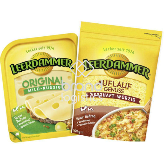 Leerdammer Original 140 g und Leerdammer Auflauf-Genuss 160 g