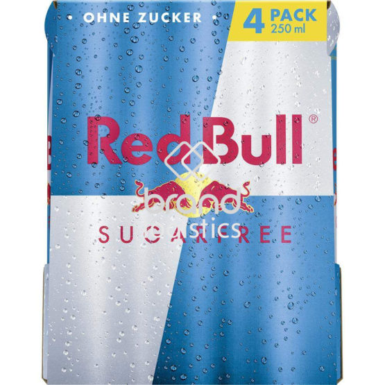 Red Bull Sugarfree 250 ml 4-PK DPG E-Commerce