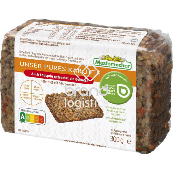 Mestemacher Unser Pures Karotte 300 g
