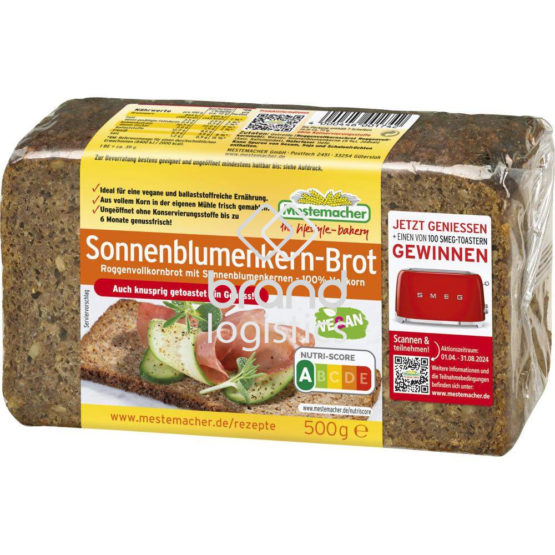 Mestemacher Sonnenblumenkern-Brot 500 g