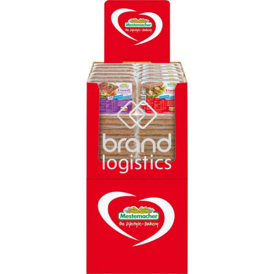 Mestemacher HIGH PROTEIN Toastbrötchen fein 2-fach 48x260g DP