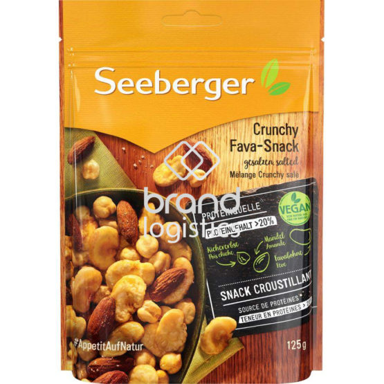 Seeberger Crunchy Fava Snack 125 g