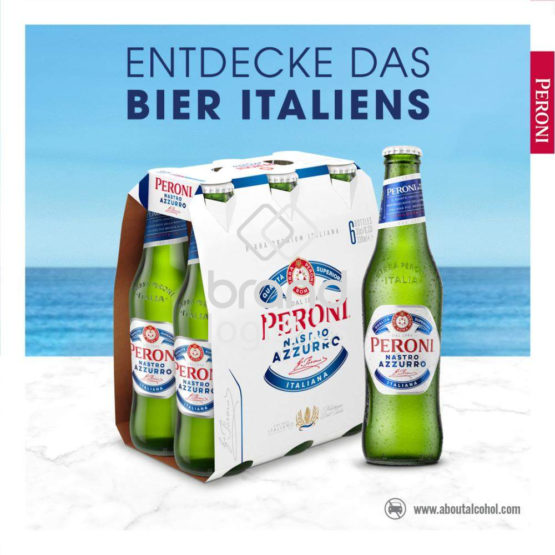 PERONI Nastro Azzurro – Moodbild Bier Italiens