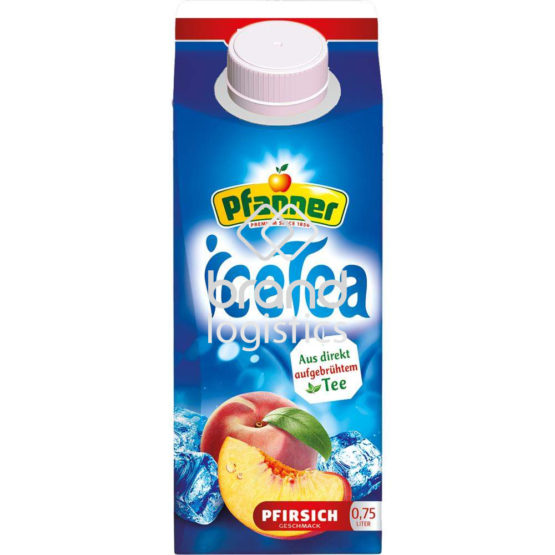 Pfanner Eistee Pfirsich 0,75 l