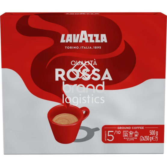 Lavazza Qualità Rossa gemahlene Bohnen 2×250 g