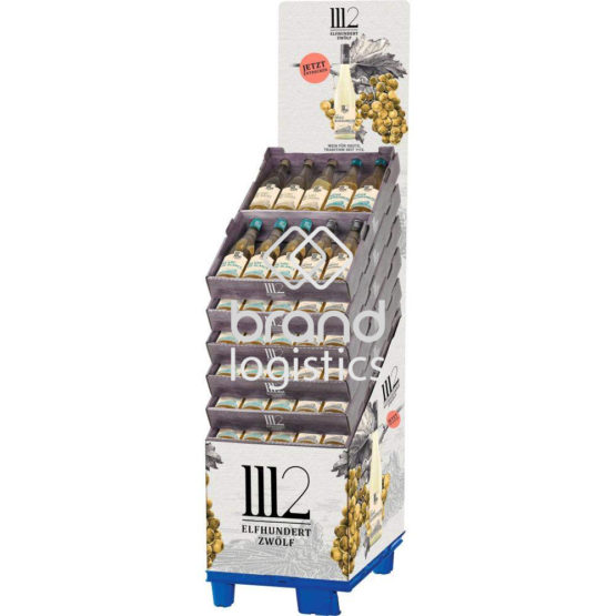 1112 Blanc de Blancs & Blanc de Noirs & Grauburgunder & Weißburgunder Display 72×0,75 l