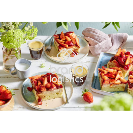 Erdbeer-Mascarpone-Blechkuchen