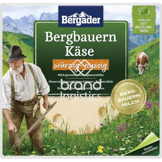 Bergader Bergbauern würzig-nussig 150 g Scheiben