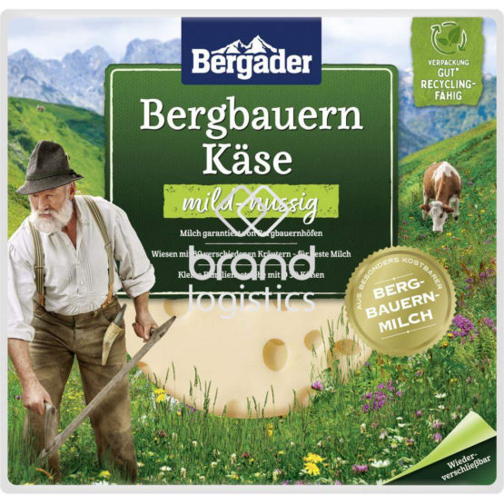 Bergader Bergbauern mild-nussig 150 g Scheiben