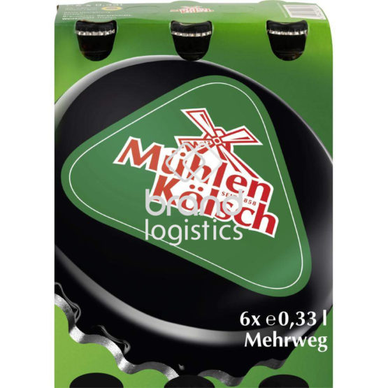 Mühlen Kölsch Flasche 6×0,33 l MW 6-Pack