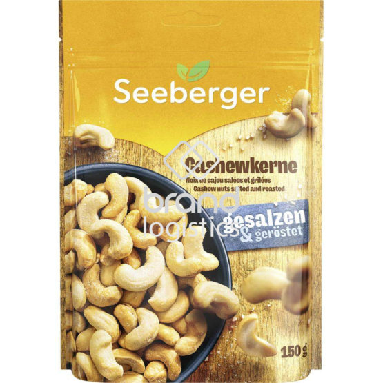 Seeberger Cashewkerne geröstet, gesalzen 150 g