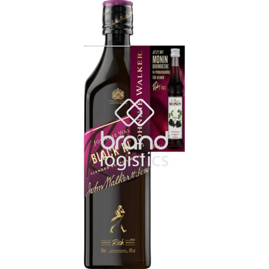 Johnnie Walker Black Ruby 40% Vol. 0,5 l mit Monin tip-on