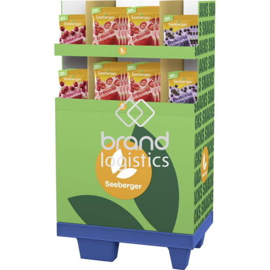 Seeberger Crunchy Fruits 3-fach Display 104 St. 1/4CH