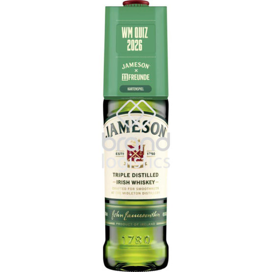 Jameson Irish Whiskey 40% vol. 0,7 l On-Pack mit Quiz Frühjahrs Promotion 2026