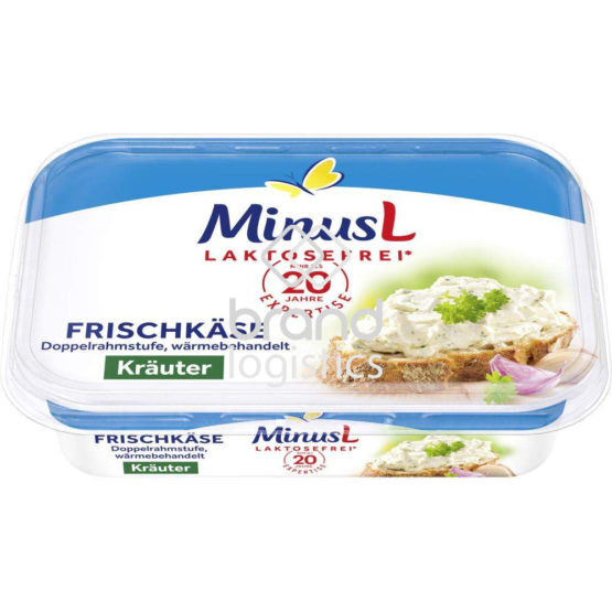 MinusL Frischkäse Kräuter Doppelrahmstufe 200 g