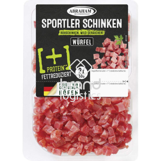 Abraham Sportler Schinken Würfel 2×50 g
