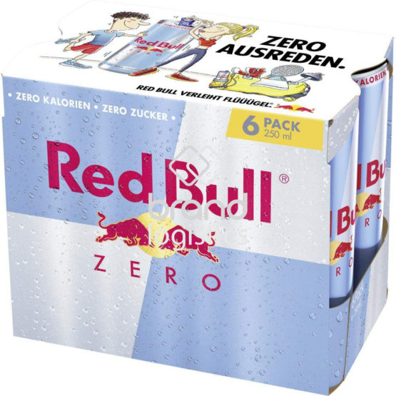 Red Bull Energy Drink Zero 6-PACK 6×250 ML DPG