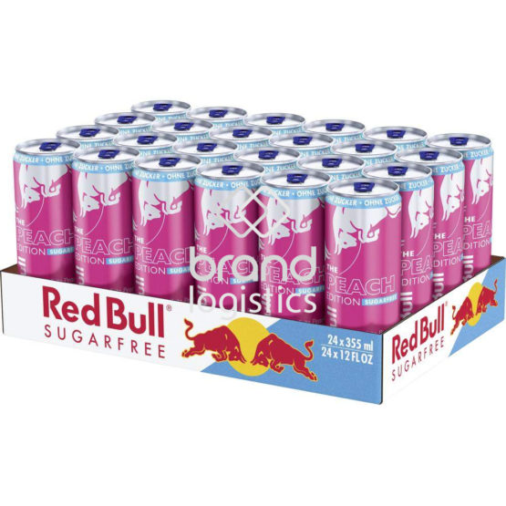 Red Bull Peach Edition White Peach Sugarfree Tray 24×355 ml DPG