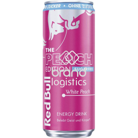 Red Bull Peach Edition White Peach Sugarfree 330 ml DPG E-Commerce
