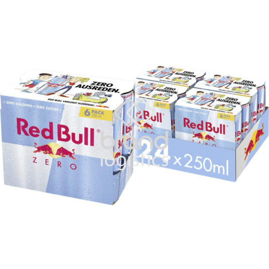 Red Bull Energy Drink Zero 6-Pack Tray 4x6x250 ml DPG E-Commerce