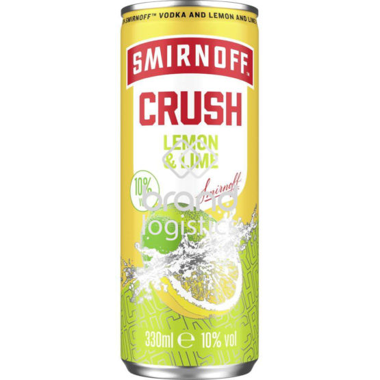 Smirnoff Crush Lemon&Lime Dose 0,33 l