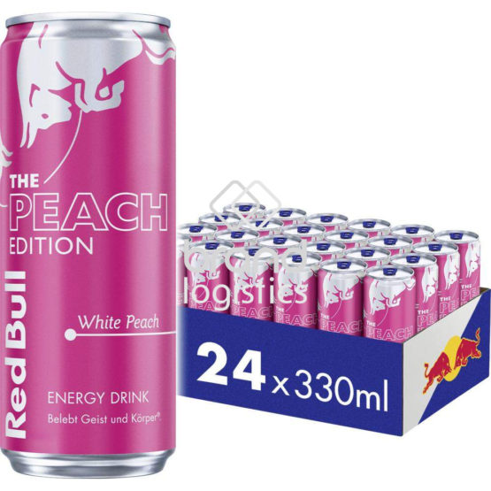 Red Bull Peach Edition White Peach 330 ml 24er Mid Tray DPG E-Commerce