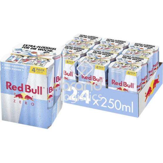 Red Bull Energy Drink Zero, 6 x 4 x 250ml EINWEG E-Commerce