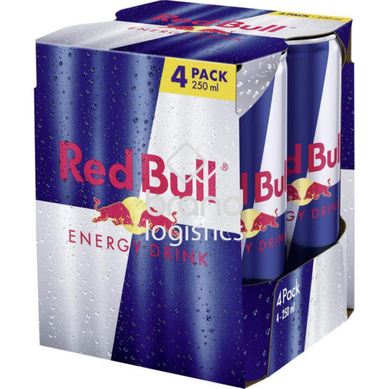 Red Bull Energy Drink Classic, 4 x 250ml EINWEG