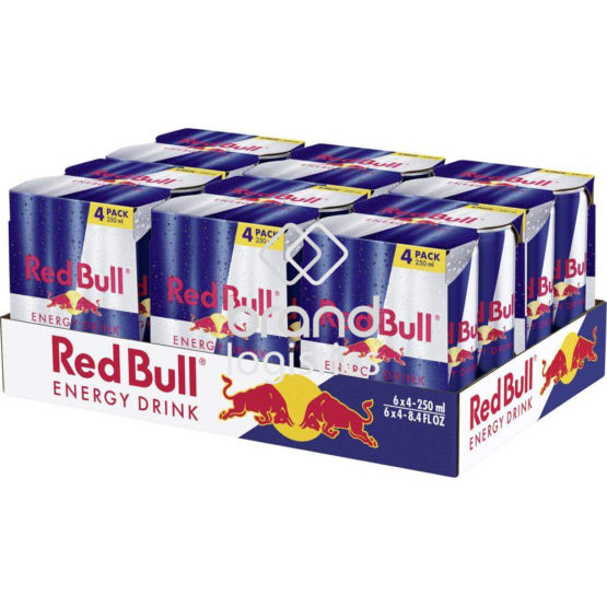 Red Bull Energy Drink Classic, 6 x 4 x 250ml EINWEG