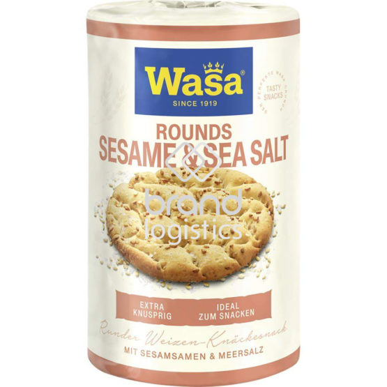 Wasa Tasty Snacks Rounds Sesame & Sea Salt 235 g