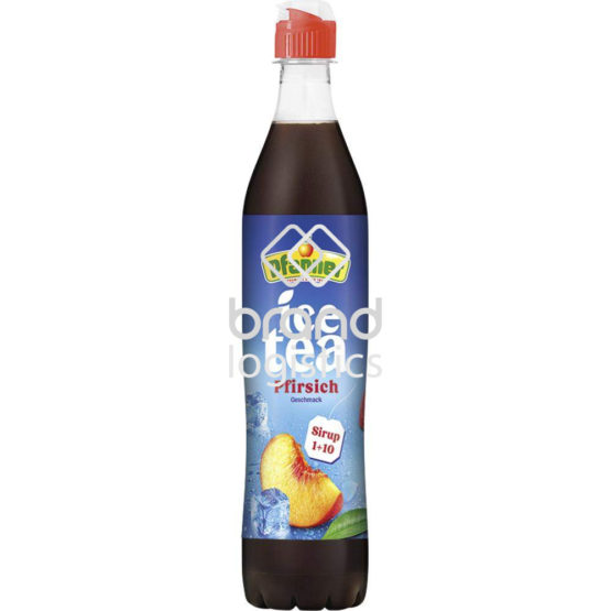 Pfanner Eistee Pfirsich Sirup 0,7 l