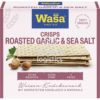 Wasa Tasty Snacks Crisps Roasted Garlic & Sea Salt 190 g